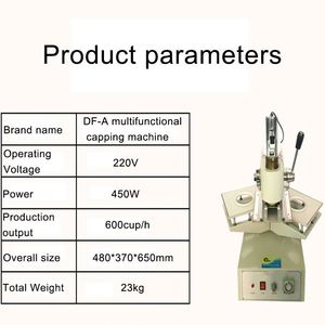 Semi-automatic Rotary Type <b>Plastic</b> Aluminum Foil Cup Packing Sealing Machine for <b>Plastic</b> Paper Cup - Product Image 5