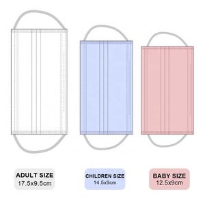 Masker Wajah medis 3 lapis sekali pakai kualitas tinggi individual Kit Masker <span class=keywords><strong>Nebulizer</strong></span> bayi pediatrik masker wajah medis Nebulizador - Product Image 6