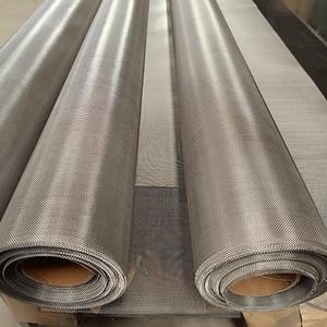 5 10 20 25 30 50 100 200 300 500ミクロン無地スクリーン織りワイヤーメッシュ布小さな開口部金属メッシュ生地スクリーン - Product Image 4
