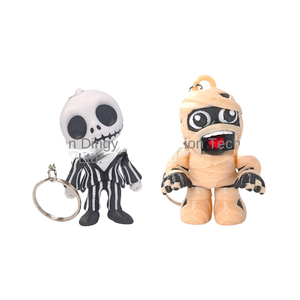 Nuevo Llavero de Plástico Impreso en 3D con Diseño de Calavera de Momia Jack, Éxito Transfronterizo - Product Image 1
