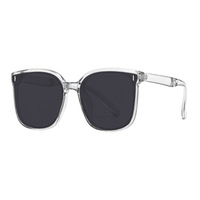 Lunettes de soleil pliables CX 2026, style tendance, unisexe, design haut de gamme, protection UV, adaptées à la conduite, verres polarisés, monture intégrale