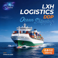 Transitaire maritime DDP LXH USA pour adresses privées et livraison mixte FBA