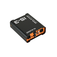 N-Audio IS-3 Isolateur Audio Nouveau Boîtier DI Passif à Trois Canaux Transmission de Signal Audio Net Signal Équilibré