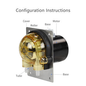 24v 12v sıvı dolum makinesi fiyat dozaj pompaları yüksek akış İçecek otomatı dağıtım dolum oem peristaltik pompa - Product Image 4