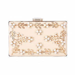 Mother of Pearl Shell <b>Handbag</b> Customized Brass Clutch Bag Best Evening Hand Bag for Women and <b>Girls</b> - Product Image 1