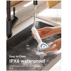 Brosse vapeur rechargeable et résistante à l'eau pour chien, double face, démêlante et anti-chute de poils, pour toilettage et massage des animaux à poils longs (compatible OEMLong Haired Pet Friendly) - Product Image 6