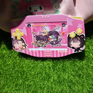 <span class=keywords><strong>Nuevo</strong></span> Pin Metálico Personalizado con Forma de Consola de Videojuegos, con Botón, Brillantina y Fluorescencia - Product Image 1