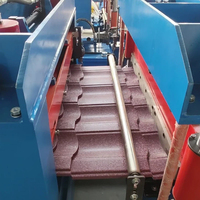 Máquina Formadora de Tejas Metálicas Corrugadas, Máquina para Fabricar Láminas Metálicas Trapezoidales para la Construcción de Edificios