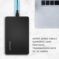Box esterno per disco rigido HDD/SSD da 2,5'' SATA a USB 3.0 in plastica, senza attrezzi, all'ingrosso dalla fabbrica