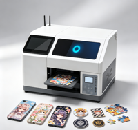 Nouvelle imprimante jet d'encre UV Reeleyin avec connexion Wi-Fi, format A4, pour étiquettes, cartes, cuir, multifonction, entièrement automatique, écran tactile, mobile
