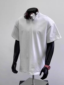 Camisetas <span class=keywords><strong>Hip</strong></span> <span class=keywords><strong>Hop</strong></span> <span class=keywords><strong>para</strong></span> <span class=keywords><strong>Hombre</strong></span>, 300gsm, 100% Algodón Tejido, Talla Grande, Transpirables, Antiarrugas, Cuello Redondo, Corte Regular - Product Image 3