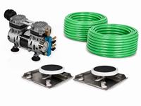 Compresseur d'aération pour étang HCEM, piston, alimenté en courant alternatif 220V, portable, haute qualité, sans huile, faible bruit, moteur à air, pompe d'aération pour pisciculture