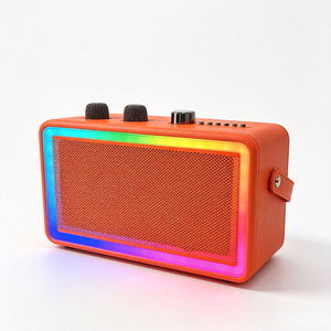Haut-parleur de karaoké portable <span class=keywords><strong>SP500</strong></span> pour fêtes en plein air avec deux microphones, KTV domestique, caisson de basses sans fil pour une meilleure expérience audio - Product Image 1