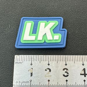Personalized 2D 3D logo Custom Iron on Soft Anime Pvc Clothing Rubber Badge Custom Design Clothing Rubber Pvc Silicone Patch - Product Image 3