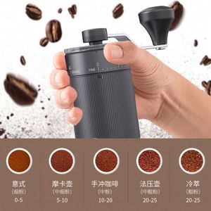 Molinillo de Café Manual Portátil Mini con 40 Ajustes, Carcasa de Plástico para Auto, Hotel y Uso al Aire Libre - Product Image 3