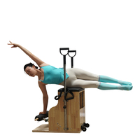 Chaise Wunda en bois pour Pilates, équipement commercial réglable pour studio de Pilates, fourni par MJD Factory