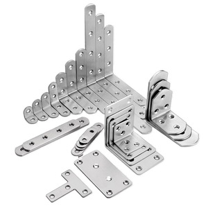 Soporte de Esquina en Forma de L de Acero Inoxidable Yongdexing, Conector de Muebles de Ángulo Recto Fijo de 90 Grados, Soporte para Estantes - Product Image 1