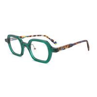 Lunettes à monture en acétate faites à la main Lunettes pour hommes Lunettes à monture carrée pour femmes Lunettes de designer de marque