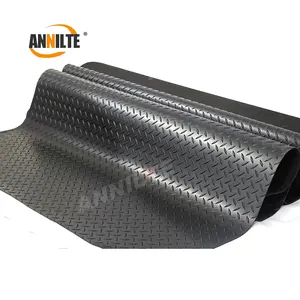 Annilte 5mm EP keep warm and defend cold rubber floor rubber belt cattle mat for cattle housing