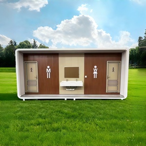 Baño Portátil para Exteriores para Áreas Escénicas y Parques Ecológicos, Material Plástico, Ahorro de Agua, Tipo Espuma, Anticorrosión, Duradero, Público - Product Image 5