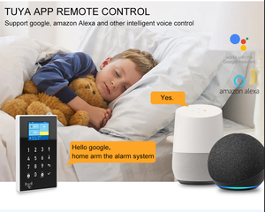 Kit de sécurité pour maison intelligente Tuya avec clavier tactile, étiquettes RFID, télécommandes et détecteur de mouvement - Product Image 6