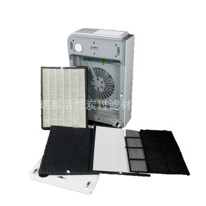 Juego de filtros de repuesto para filtro de panel de purificador de aire para construcción adaptada de eliminación de neblina y olores, T450WNLG - Product Image 5