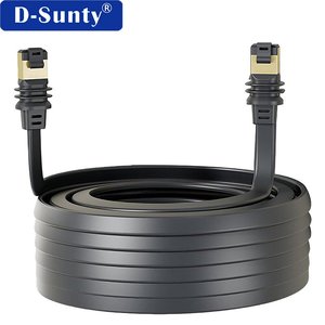 Cable Ethernet Plano Cat8 de 40 Gbps y 2000 MHz de Alta Velocidad para Antena Starlink Gen3 V2 V3 - Product Image 1