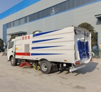 Camion balayeuse routière DFAC Mini/Midi à prix compétitif pour fabricants, avec opération de balayage efficace et flexible