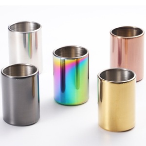 Gobelets en acier inoxydable de haute qualité, écologiques, avec revêtement coloré, sans BPA, pour restaurants, usage extérieur et bureaux - Product Image 3
