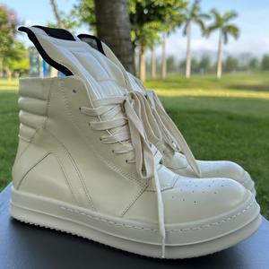Baskets de luxe de créateur de qualité supérieure pour femmes et hommes, bottes en tissu extensible pour garçons, Ricks, baskets montantes épaisses à lacets pour hommes - Product Image 3