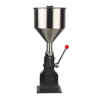 Machine de remplissage de crème, de gloss et de pâte pour les mains en métal de petite taille A-03