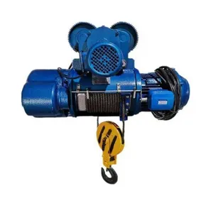 Electric Wire Rope <b>Hoist</b> 2 Tons 380V Remote Control Blue Steel Industrial <b>Hoist</b> For Manufacturing industrial <b>hoist</b> for ground - Product Image 1