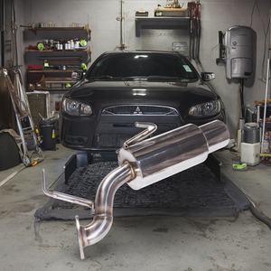 Выхлопная система Mitsubishi Lanser 1.8L 2.0L 304 нержавеющей стали <span class=keywords><strong>HKS</strong></span>, 2009-2012, оптовая продажа - Product Image 5