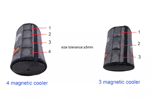 Tùy chỉnh từ tính có thể làm mát bia nam châm cao su tổng hợp có thể làm mát với đáy cao su - Product Image 2