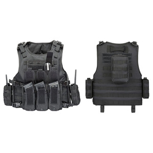 Chaleco Táctico de Seguridad Ajustable Unisex de Alta Calidad, Impermeable, con Múltiples Bolsillos, Chaleco Portaplacas - Product Image 5