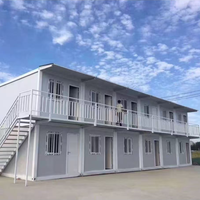 Maison conteneur en kit, maison modulaire préfabriquée mobile, bureau préfabriqué, dortoir temporaire pour chantier de construction