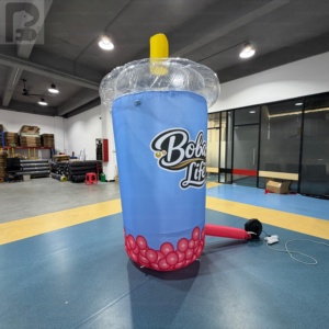Vaso <span class=keywords><strong>de</strong></span> Té <span class=keywords><strong>de</strong></span> Burbujas Inflable Gigante Personalizado <span class=keywords><strong>de</strong></span> 2.5m para Tiendas <span class=keywords><strong>de</strong></span> Té con Leche, Cafeterías, Puestos <span class=keywords><strong>de</strong></span> Calle, Publicidad/Drenaje Comercial - Product Image 3