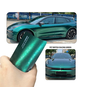 Pellicola Adesiva Camaleonte per Auto di Alta Qualità, Verde Reale <span class=keywords><strong>Brillante</strong></span>, Autorigenerante, Senza Bolle, Cambia Colore - Product Image 1