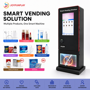 Mini distributeur automatique JFP, petit distributeur automatique intelligent de collations et de boissons, écran tactile, paiement multi-mode, <span class=keywords><strong>24h</strong></span>/24 - Product Image 2