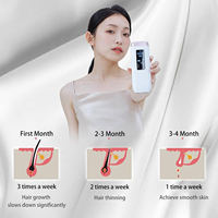 Appareil d'épilation au laser IPL à usage domestique, épilateur IPL pour le visage, les aisselles, prise EU/UK, indicateur LED, soin du corps, rajeunissement de la peau