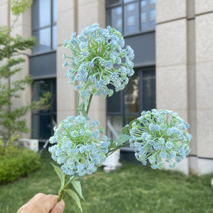 Flores Artificiales de Gypsophila de 3 Cabezas, Gypsophila <span class=keywords><strong>Paniculata</strong></span> de Plástico para Decoración Suave de Habitaciones, Arreglos Florales para Bodas y Hogar - Product Image 3