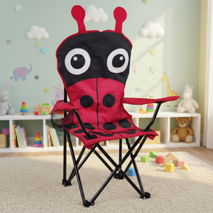 Trọng Lượng Nhẹ Thép Không Gỉ Tùy Chỉnh Động Vật Ngoài Trời In Phim Hoạt Hình Di Động Mô Hình Trẻ Em Gấp Cắm Trại Ghế Oxford Cho Bãi Biển - Product Image 3