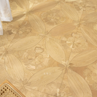 Parquet en chêne blanc Split Princess Annie, parquet artistique multicouche en bois massif, revêtement de sol écologique en dalles de bois irrégulières