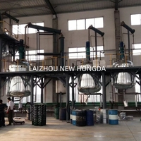 Prix usine 200L-20000L liquide chimique en acier inoxydable 304/316 réservoir de mélange avec agitateur chemisé chauffage mélangeur réservoir réacteur