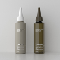 Bouteilles d'Emballage Personnalisées pour Huile Capillaire 100ml, Flacons Cosmétiques Vides pour Liquide Nettoyant avec Bouchon Twist Top