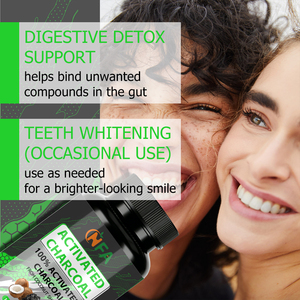 Cápsulas de Carbón Activado ODM OEM con Carbón Activado para Apoyar la Inmunidad, la Digestión, la Belleza, la Desintoxicación y el Blanqueamiento Dental - Product Image 4