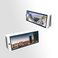 Urban Mobility AI-Powered 4K IP65 LCD Ad Screen 3000 Nit Brillo Ajustable LED Pantalla de video al aire libre Póster digital para la ciudad
