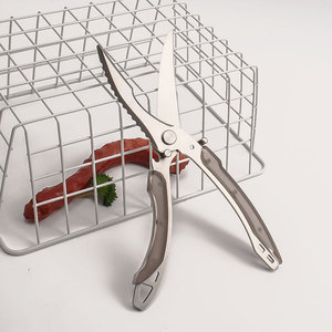 <b>Kitchen</b> Scissors Stainless Steel Heavy Duty Chicken Bone Shears Household Food Cutter For Meat Duck Neck Carcass - Product Image 1