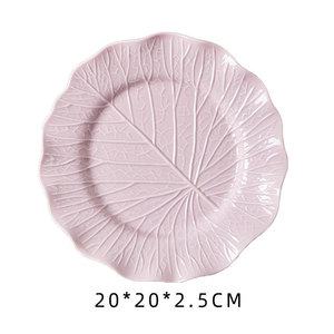 Assiettes à dessert, à pâtes, à steak et à salade en porcelaine de style européen, design <span class=keywords><strong>moderne</strong></span> et simple, origine Chine - Product Image 6