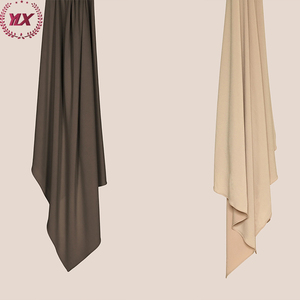 Hot bán Hoge Jersey sjaal co giãn hijab vlakte hoofd sjaals groothandel vrouwen stola bóng đá Jersey katoen hijab - Product Image 3